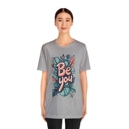 Leaves Be you - Unisex T-shirt - T-Shirt - The Lucky Wombat