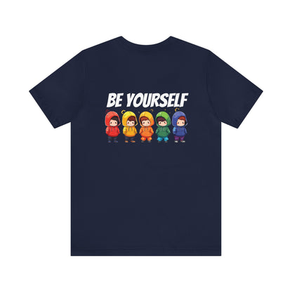 Cutties in Hoodies - Unisex T-Shirt - T-Shirt - Navy - The Lucky Wombat