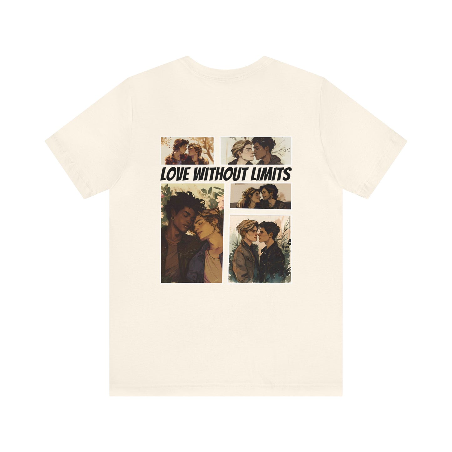 Love Without Limits - Boys - Unisex T-Shirt - T-Shirt - Natural The Lucky Wombat