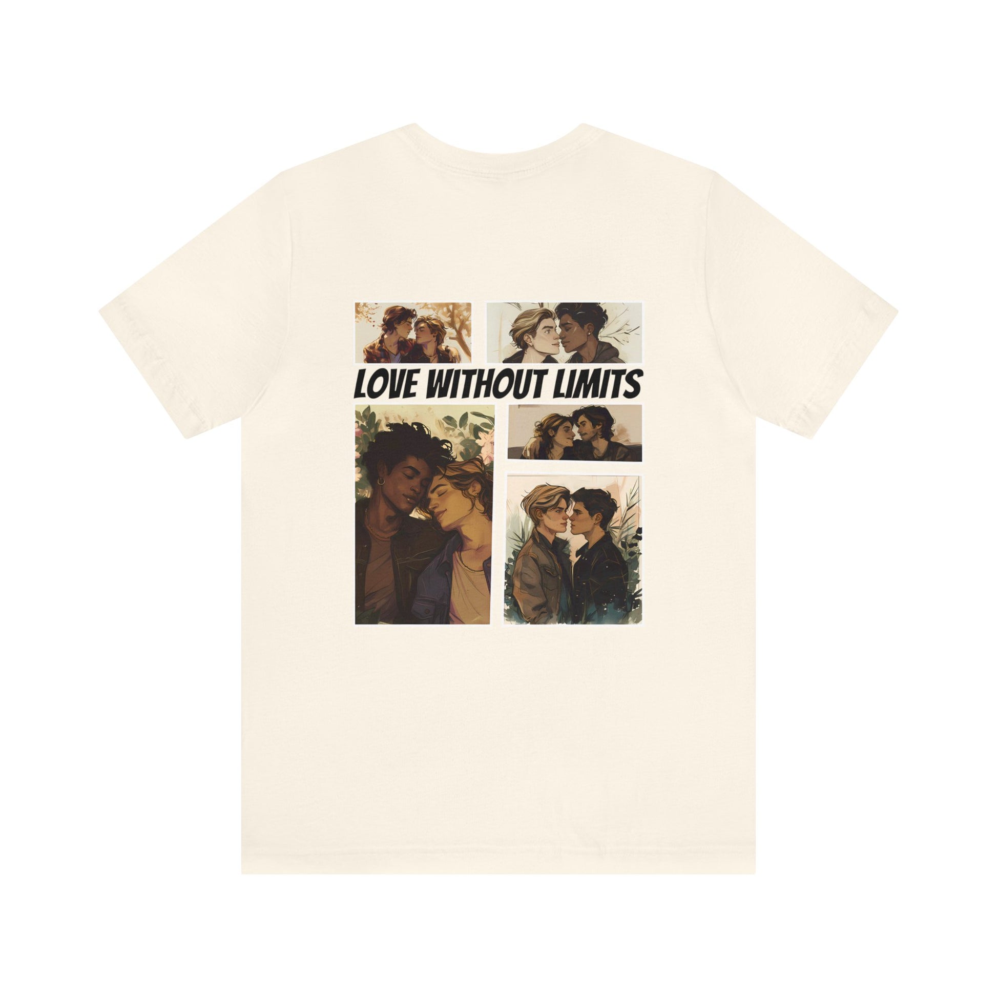 Love Without Limits - Boys - Unisex T-Shirt - T-Shirt - Natural The Lucky Wombat