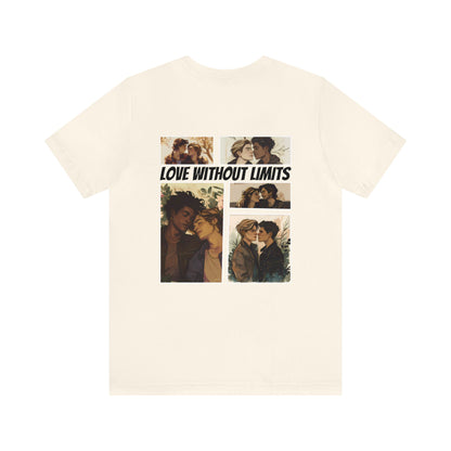 Love Without Limits - Boys - Unisex T-Shirt - T-Shirt - Natural The Lucky Wombat