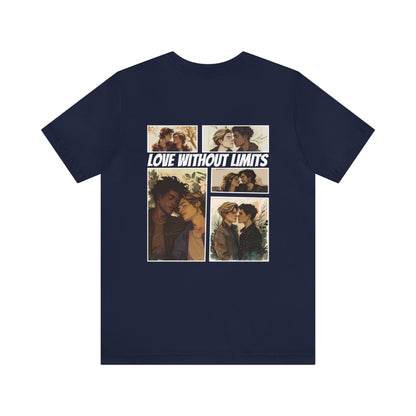 Love Without Limits - Boys - Unisex T-Shirt - T-Shirt - Navy The Lucky Wombat