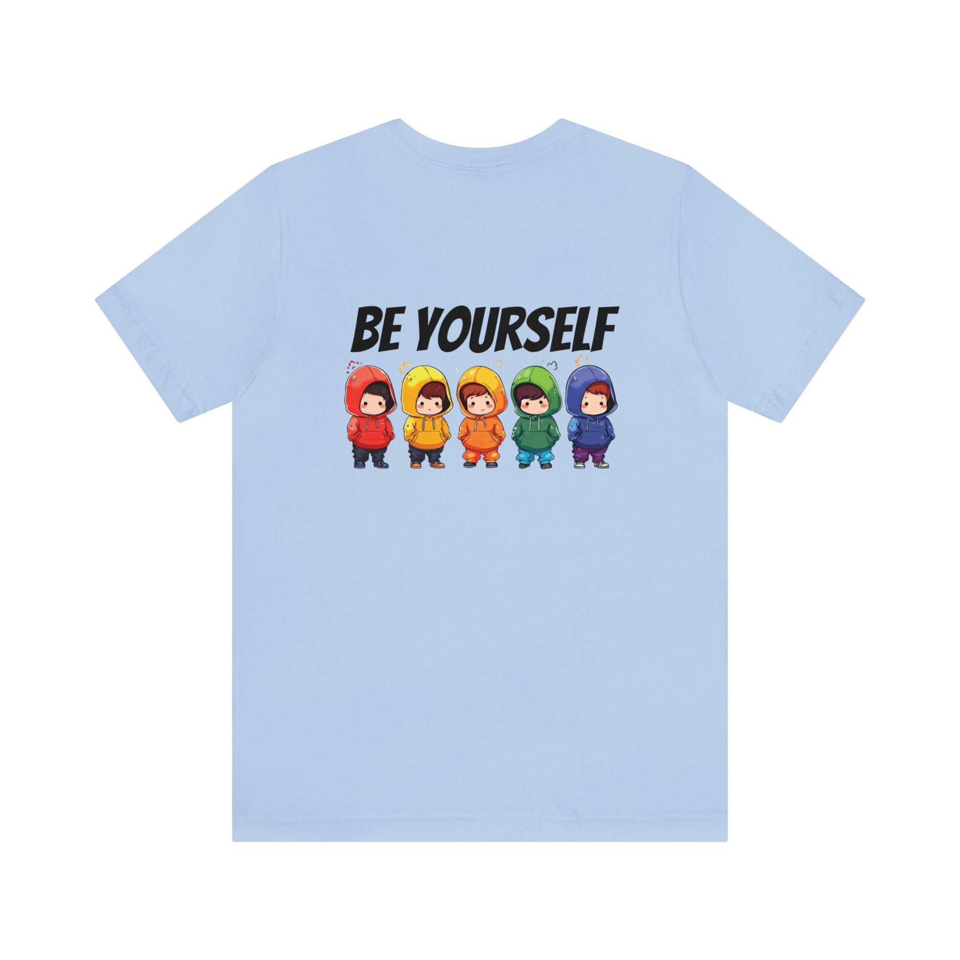 Cutties in Hoodies - Unisex T-Shirt - T-Shirt - Baby Blue - The Lucky Wombat