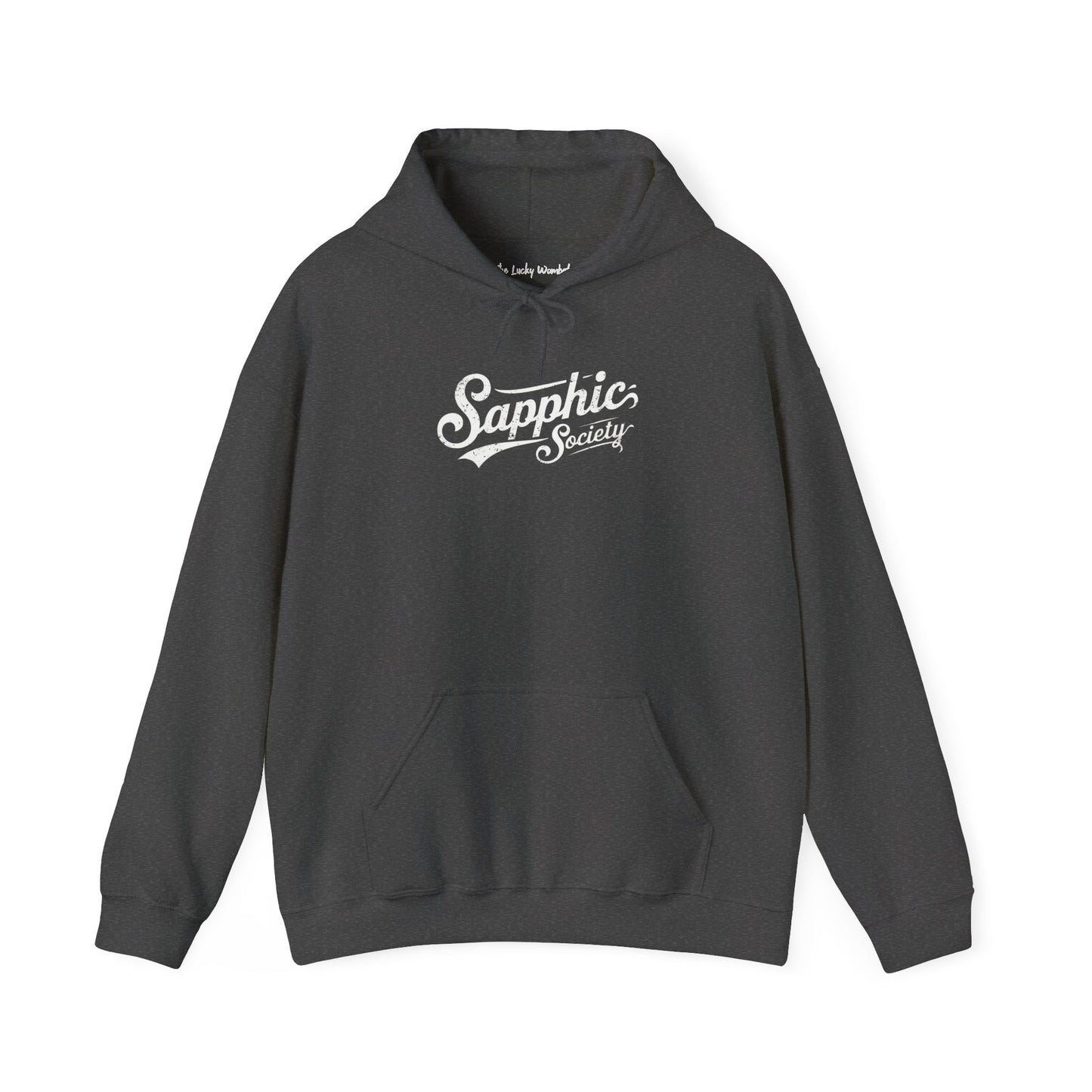 Sapphic Society Hoodie - Hoodie - The Lucky Wombat