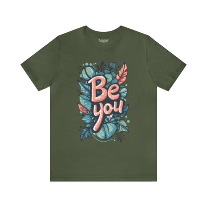Leaves Be you - Unisex T-shirt - T-Shirt - The Lucky Wombat