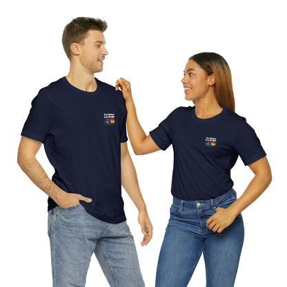Too Fabulous to be Straight - On Chest - T-Shirt - T-Shirt - Navy - S The Lucky Wombat