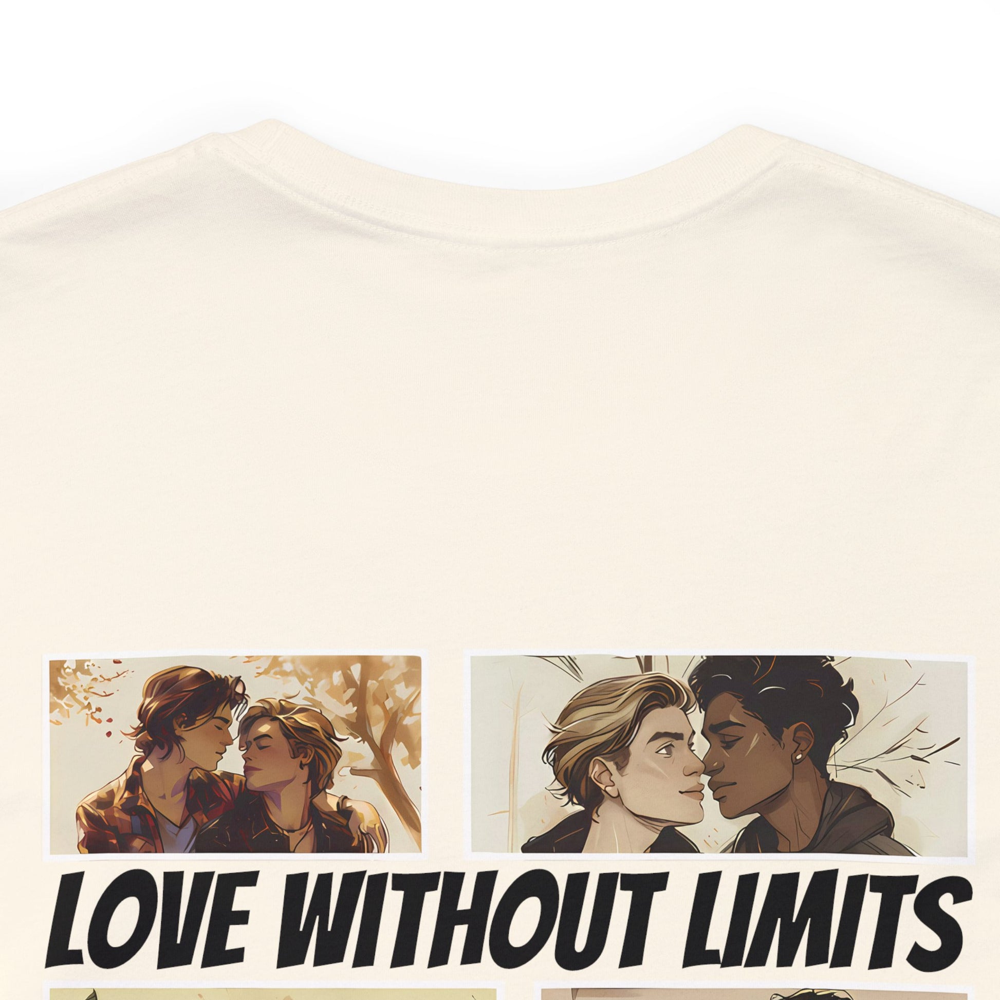 Love Without Limits - Boys - Unisex T-Shirt - T-Shirt - Natural | The Lucky Wombat