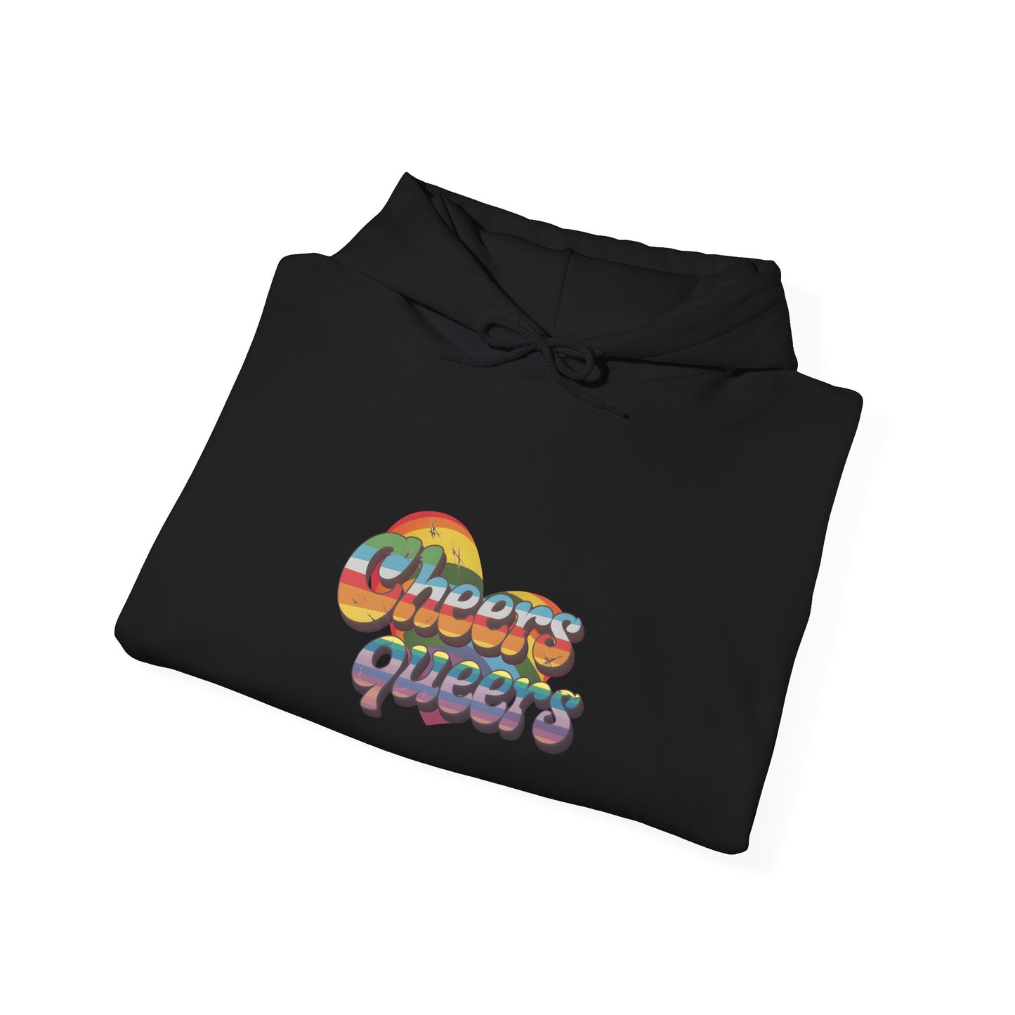 Cheers Queers Hoodie - A Bold Celebration of Pride