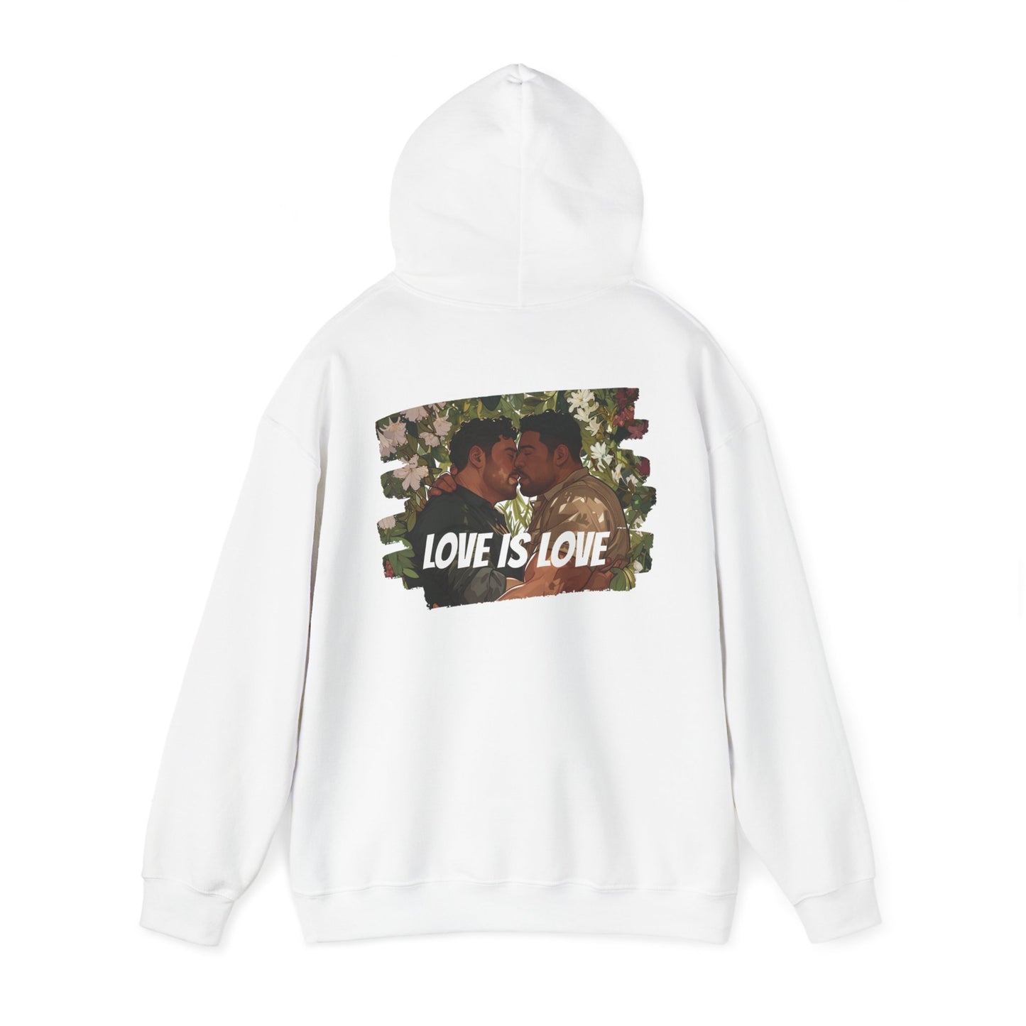 Love Is Love - Bears - Unisex Hoodie - Hoodie - Heather Navy - The Lucky Wombat
