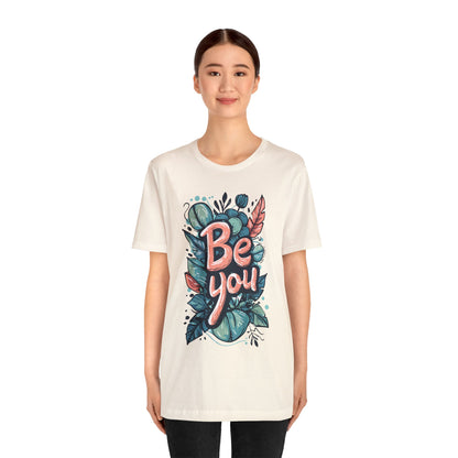 Leaves Be you - Unisex T-shirt - T-Shirt - The Lucky Wombat