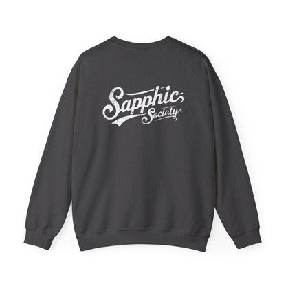 Sapphic Society Sweatshirt - Sweatshirt - The Lucky Wombat