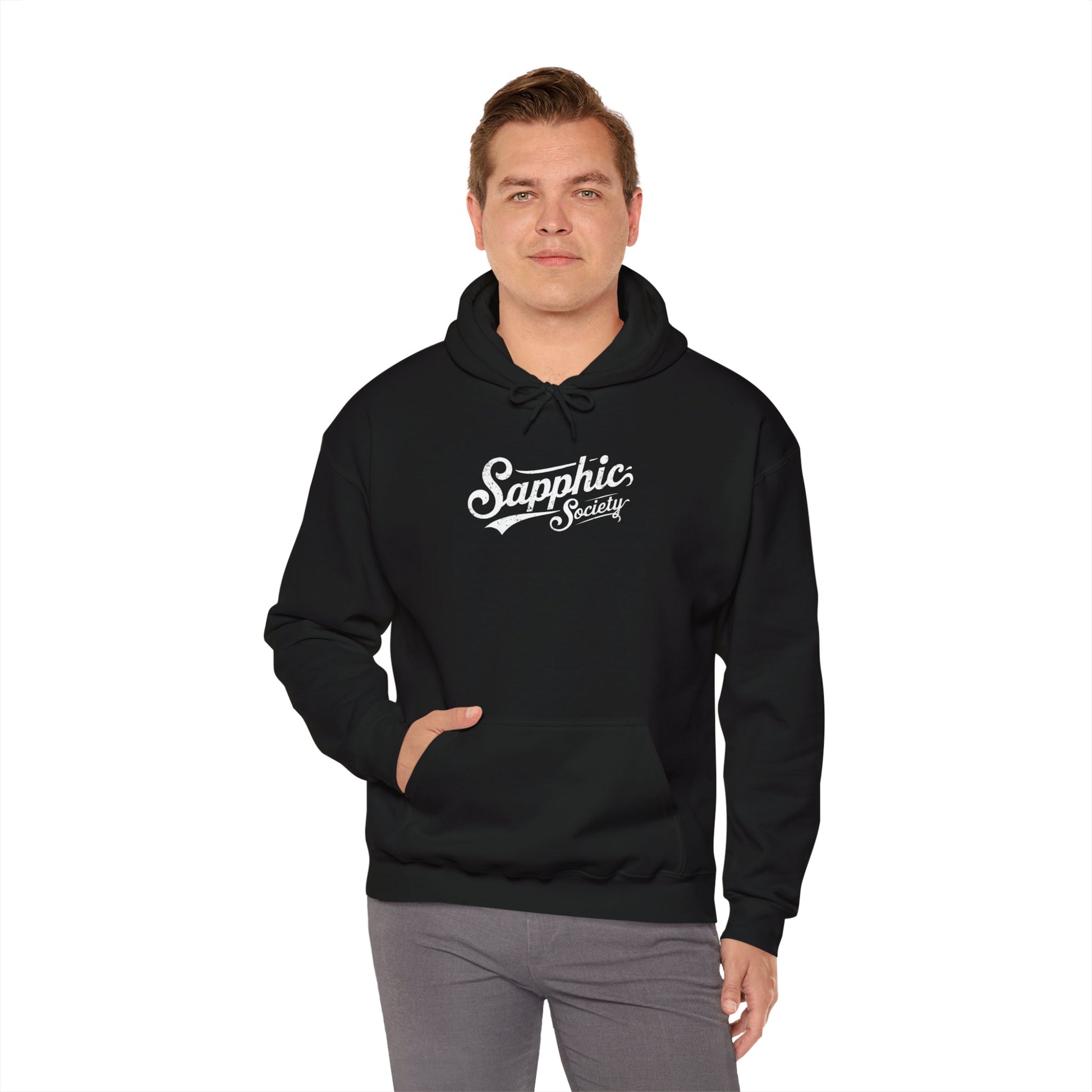 Sapphic Society Hoodie - Hoodie - The Lucky Wombat