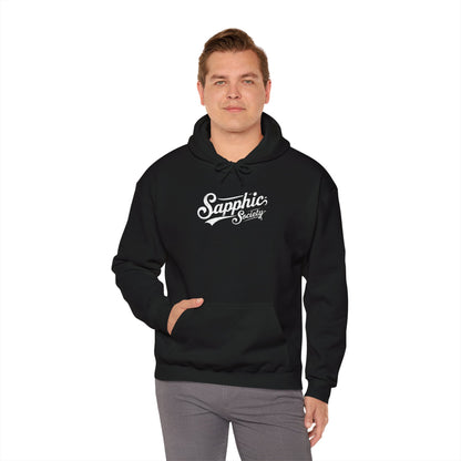 Sapphic Society Hoodie - Hoodie - The Lucky Wombat
