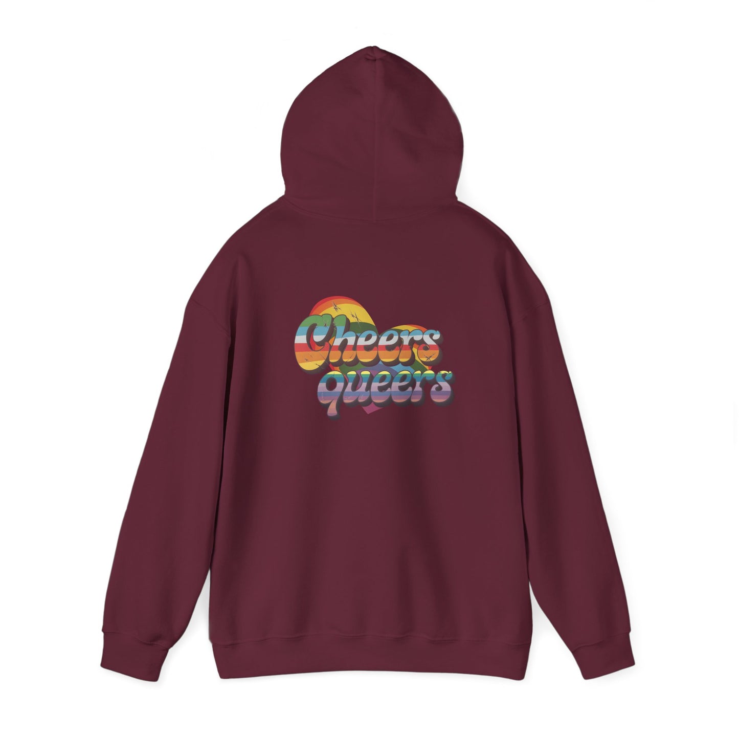 Cheers Queers Hoodie - A Bold Celebration of Pride