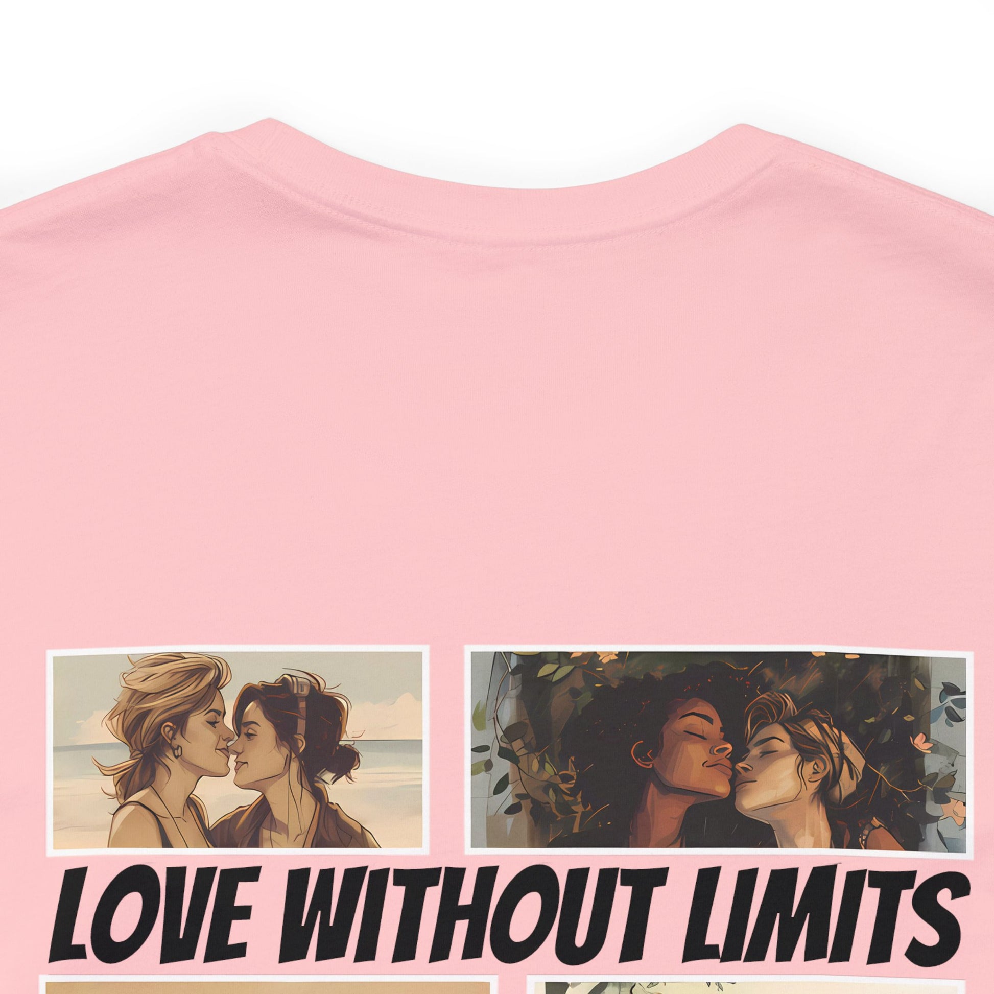 Love Without Limits - Girls - Unisex T-Shirt - T-Shirt - Pink - | The Lucky Wombat