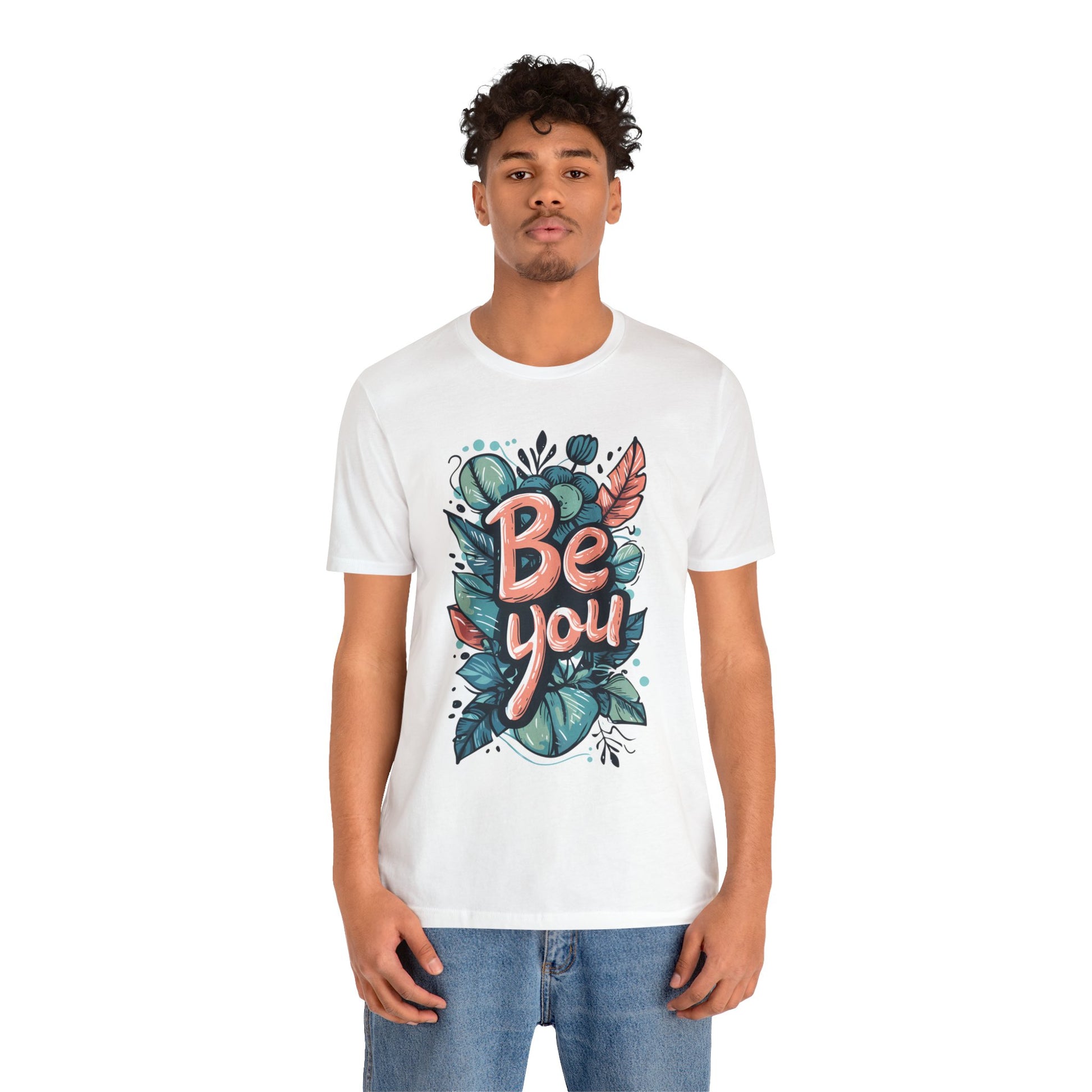 Leaves Be you - Unisex T-shirt - T-Shirt - The Lucky Wombat