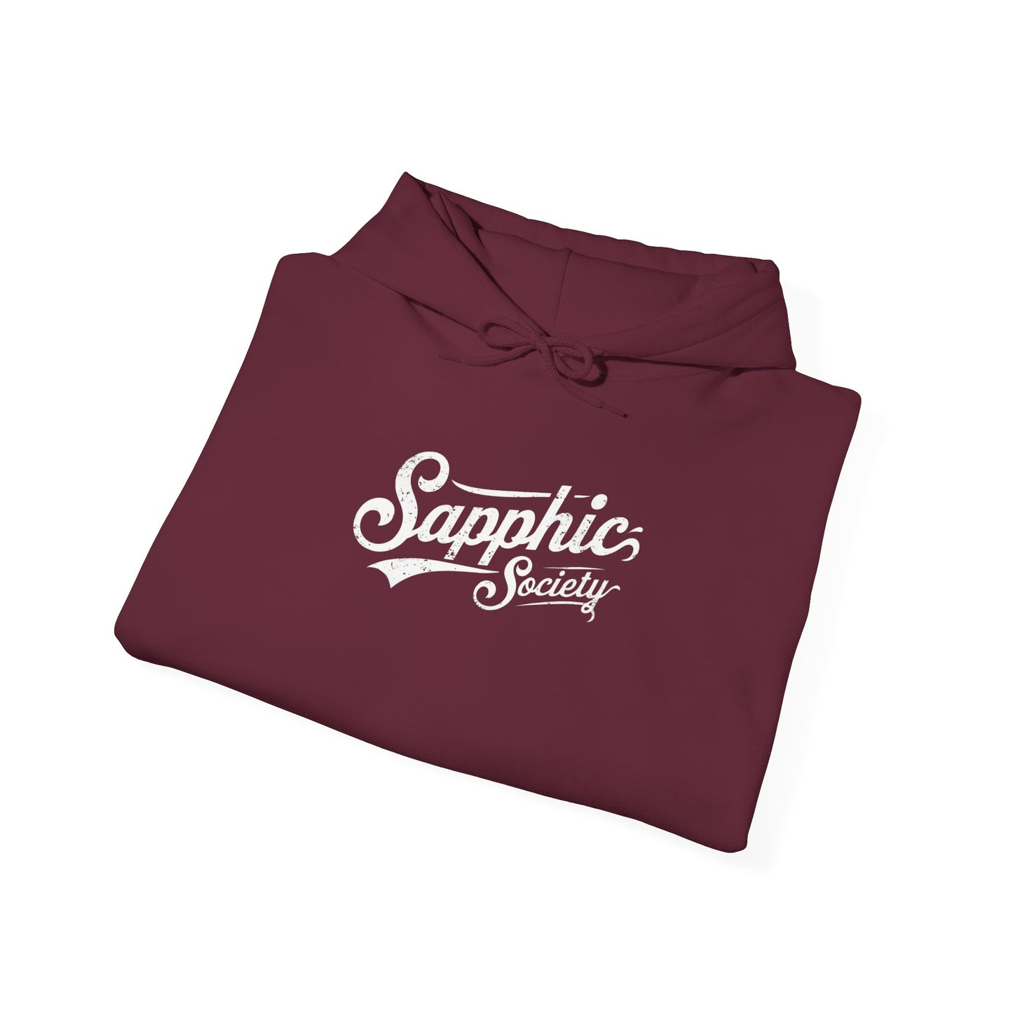 Sapphic Society Hoodie - Hoodie - The Lucky Wombat