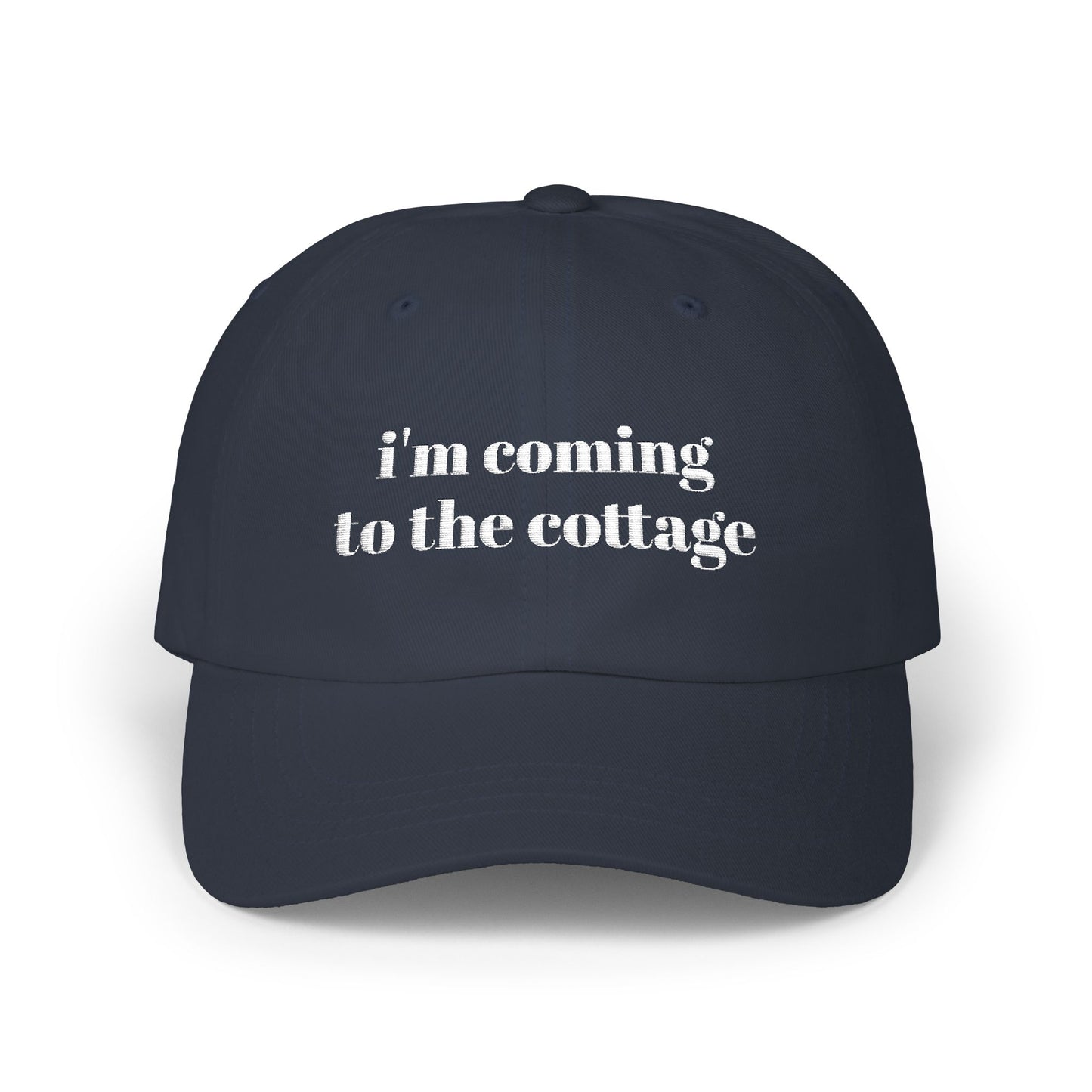 "I'm Coming to the Cottage" Classic Dad Cap