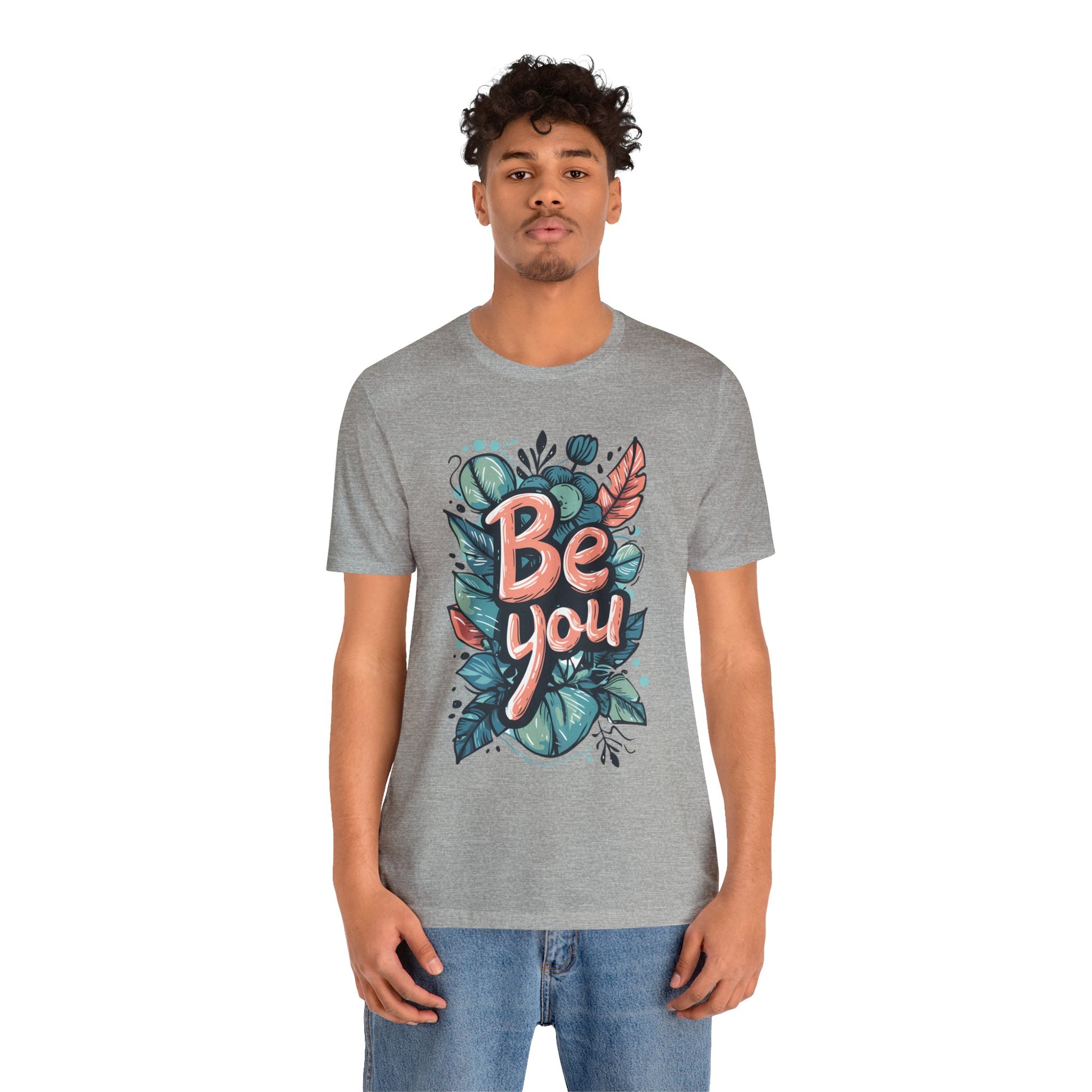 Leaves Be you - Unisex T-shirt - T-Shirt - The Lucky Wombat