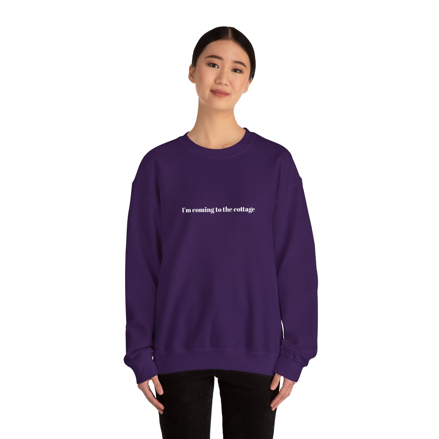 I’m Coming to the Cottage Sweatshirt - Heated Rivalry Quote Crewneck