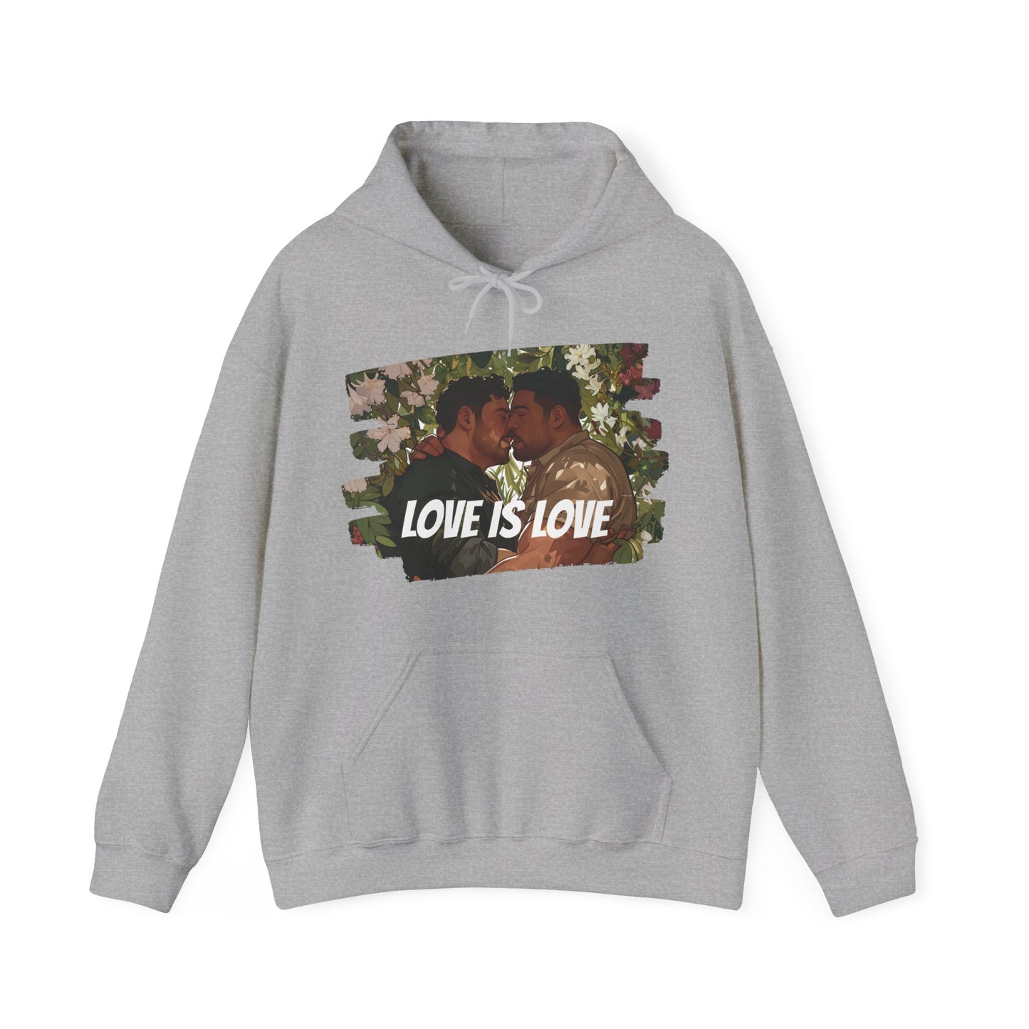 Love Is Love - Bears - Unisex Hoodie - Hoodie - Sport Grey - The Lucky Wombat