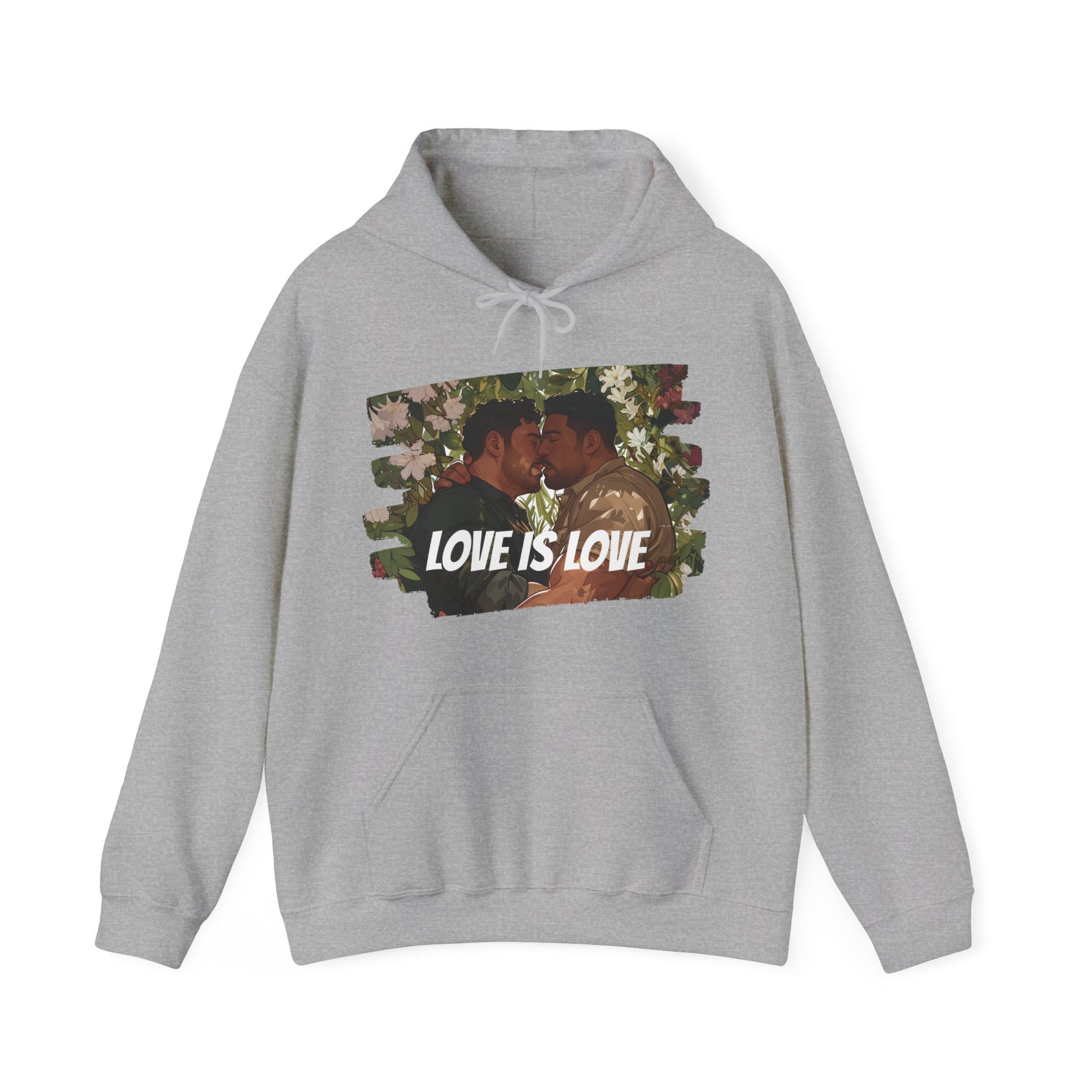 Love Is Love - Bears - Unisex Hoodie - Hoodie - Sport Grey - The Lucky Wombat