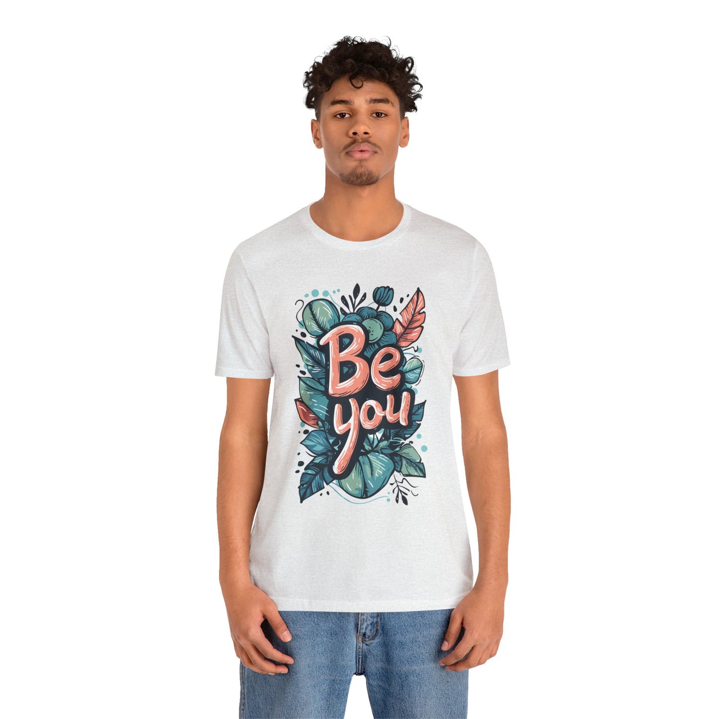 Leaves Be you - Unisex T-shirt - T-Shirt - The Lucky Wombat