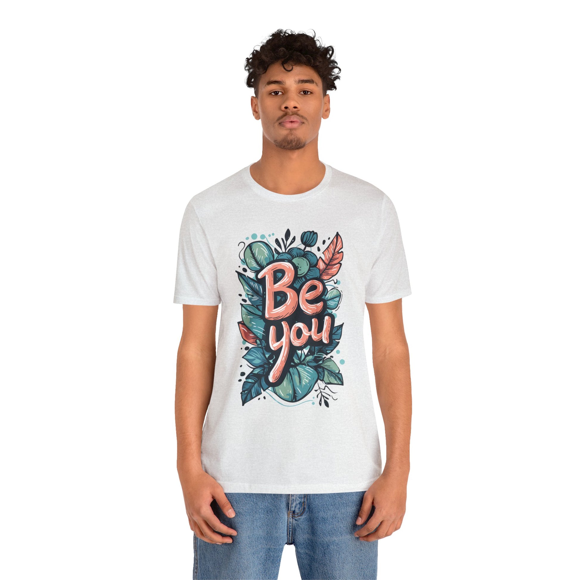 Leaves Be you - Unisex T-shirt - T-Shirt - The Lucky Wombat
