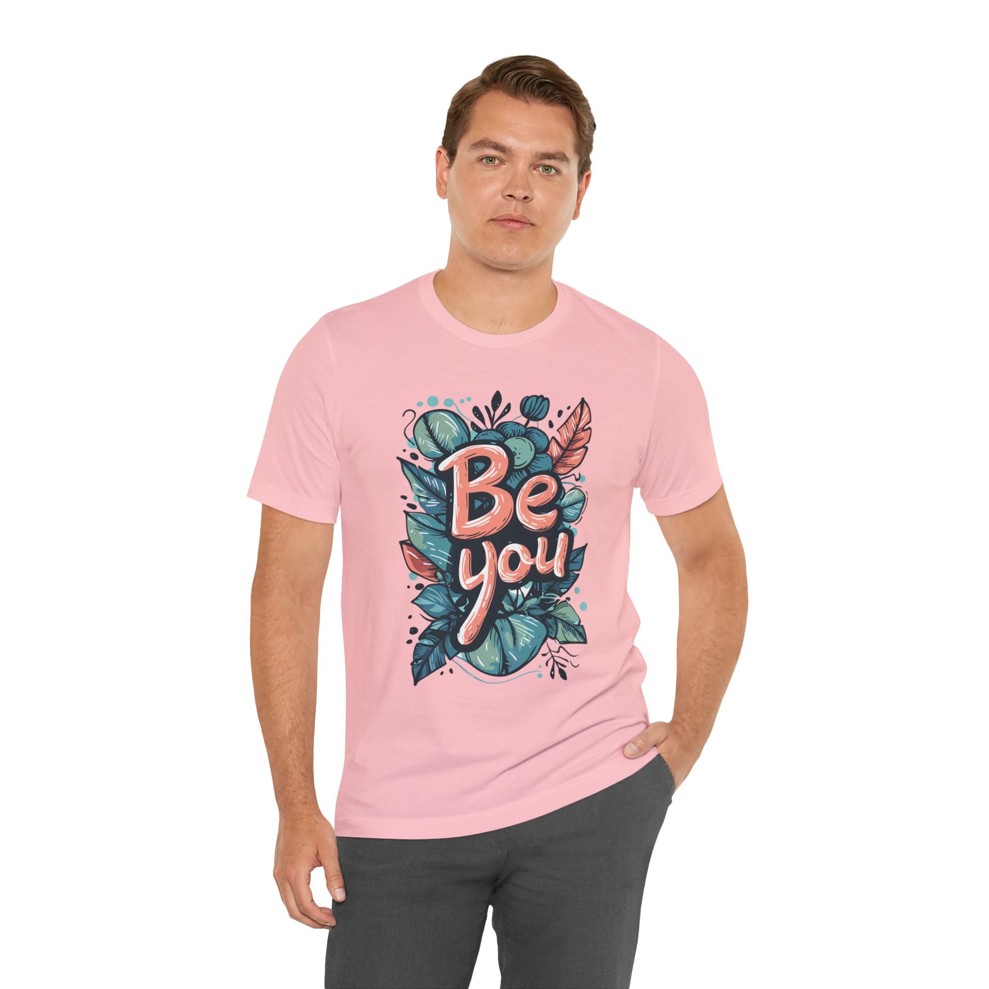Leaves Be you - Unisex T-shirt - T-Shirt - The Lucky Wombat