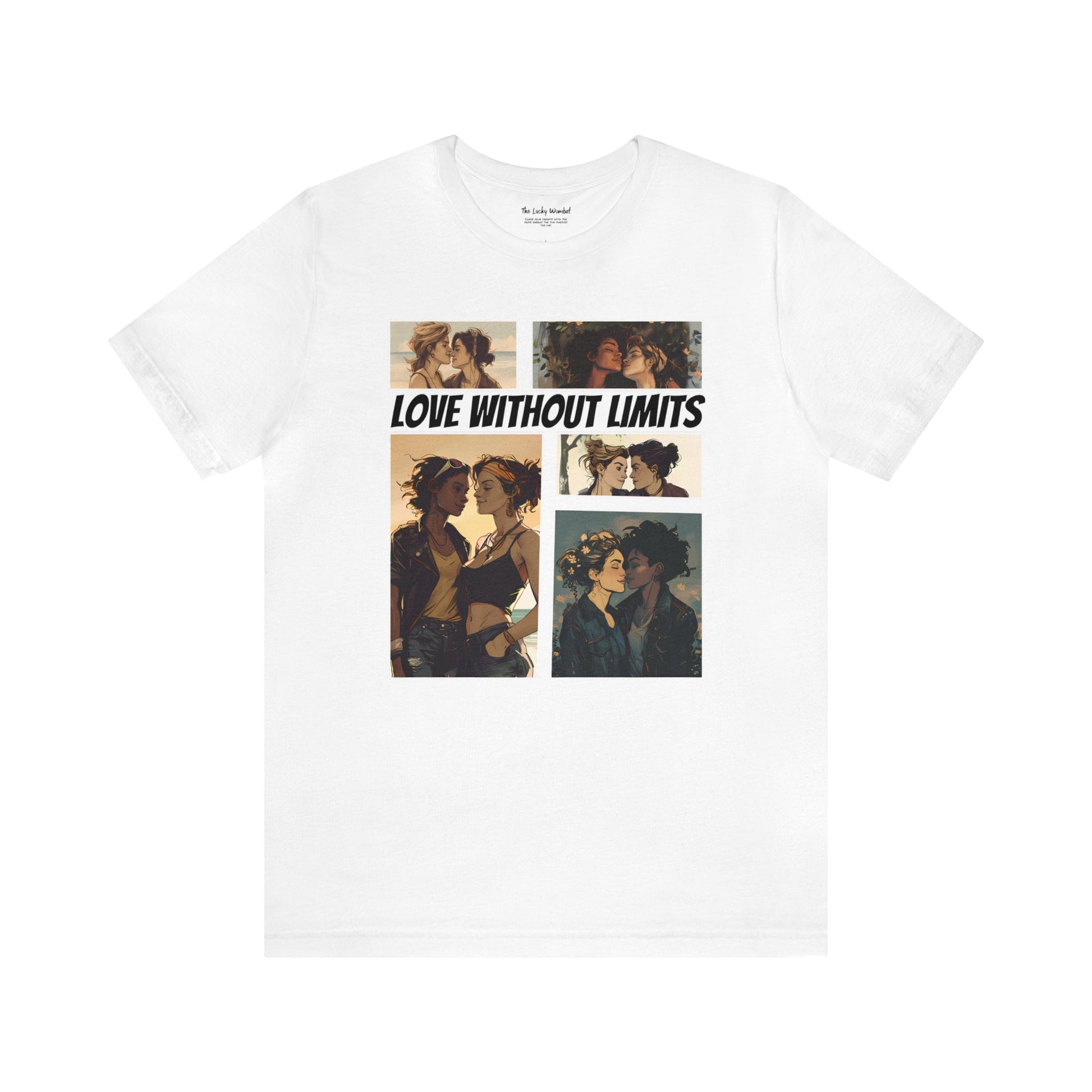 Love Without Limits - Girls - Unisex T-Shirt - T-Shirt - White - | The Lucky Wombat