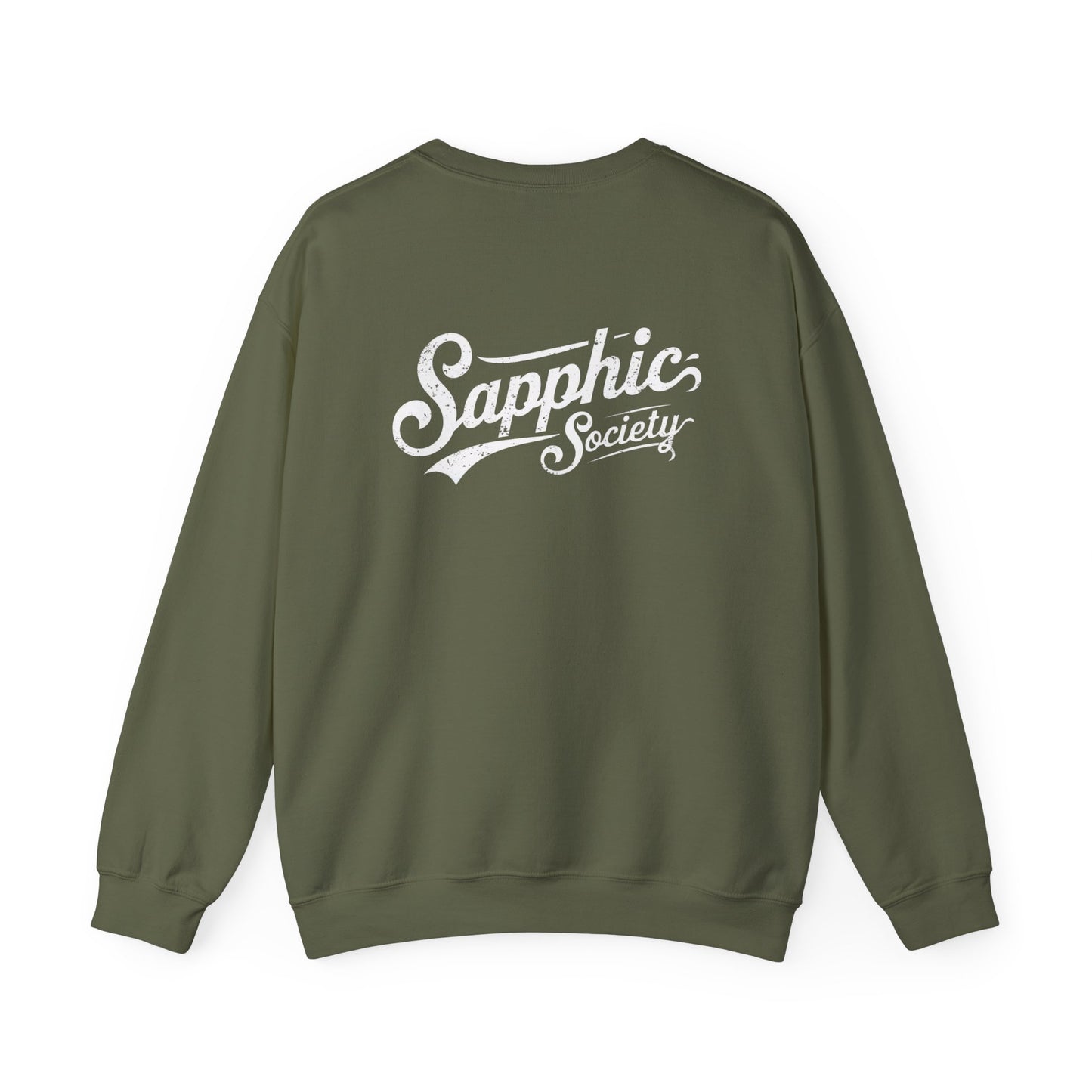 Sapphic Society Sweatshirt - Sweatshirt - The Lucky Wombat