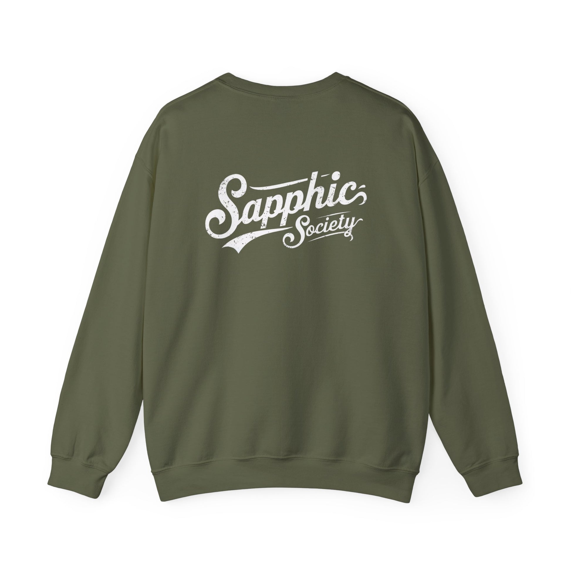 Sapphic Society Sweatshirt - Sweatshirt - The Lucky Wombat