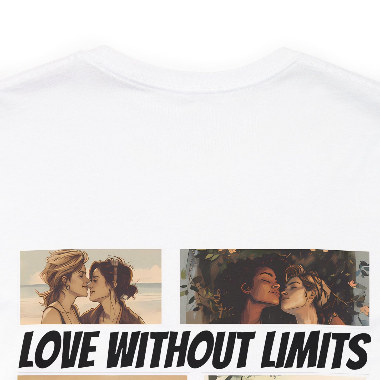 Love Without Limits - Girls - Unisex T-Shirt - T-Shirt - White - | The Lucky Wombat