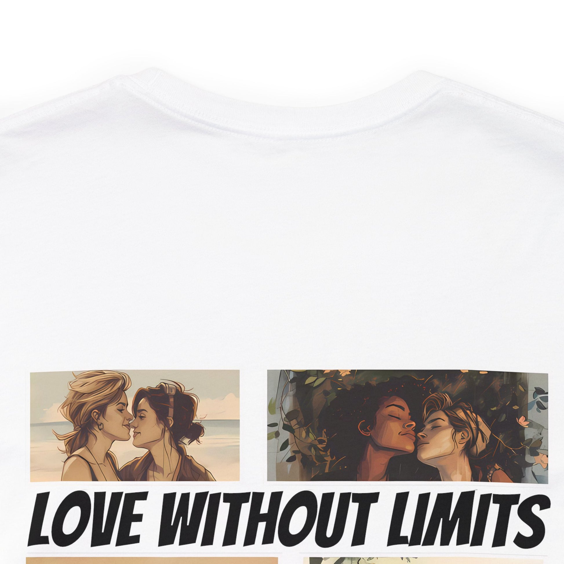 Love Without Limits - Girls - Unisex T-Shirt - T-Shirt - White - | The Lucky Wombat