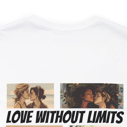 Love Without Limits - Girls - Unisex T-Shirt - T-Shirt - White - | The Lucky Wombat