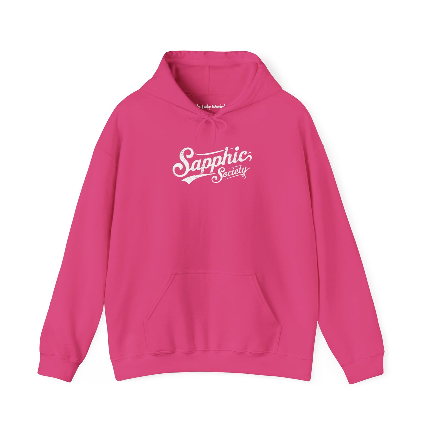 Sapphic Society Hoodie - Hoodie - The Lucky Wombat