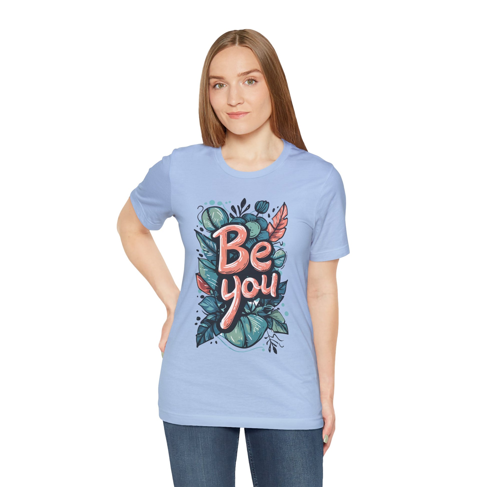 Leaves Be you - Unisex T-shirt - T-Shirt - The Lucky Wombat