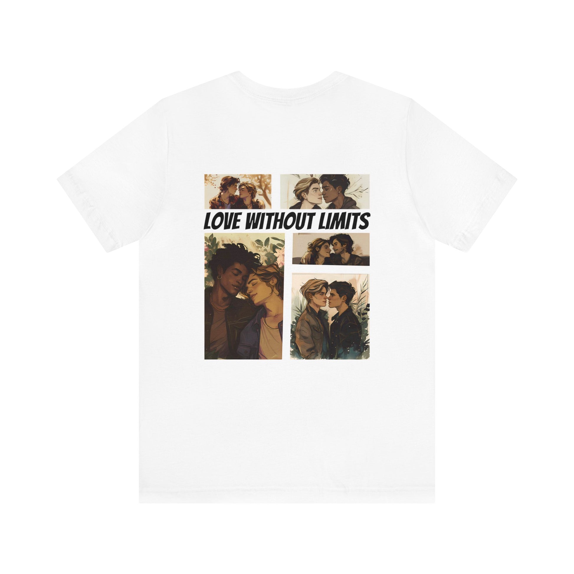 Love Without Limits - Boys - Unisex T-Shirt - T-Shirt - White | The Lucky Wombat