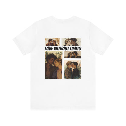 Love Without Limits - Boys - Unisex T-Shirt - T-Shirt - White | The Lucky Wombat
