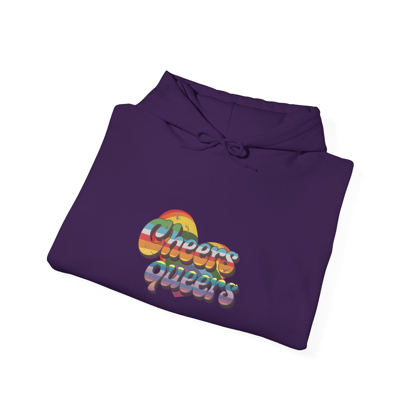 Cheers Queers Hoodie - A Bold Celebration of Pride