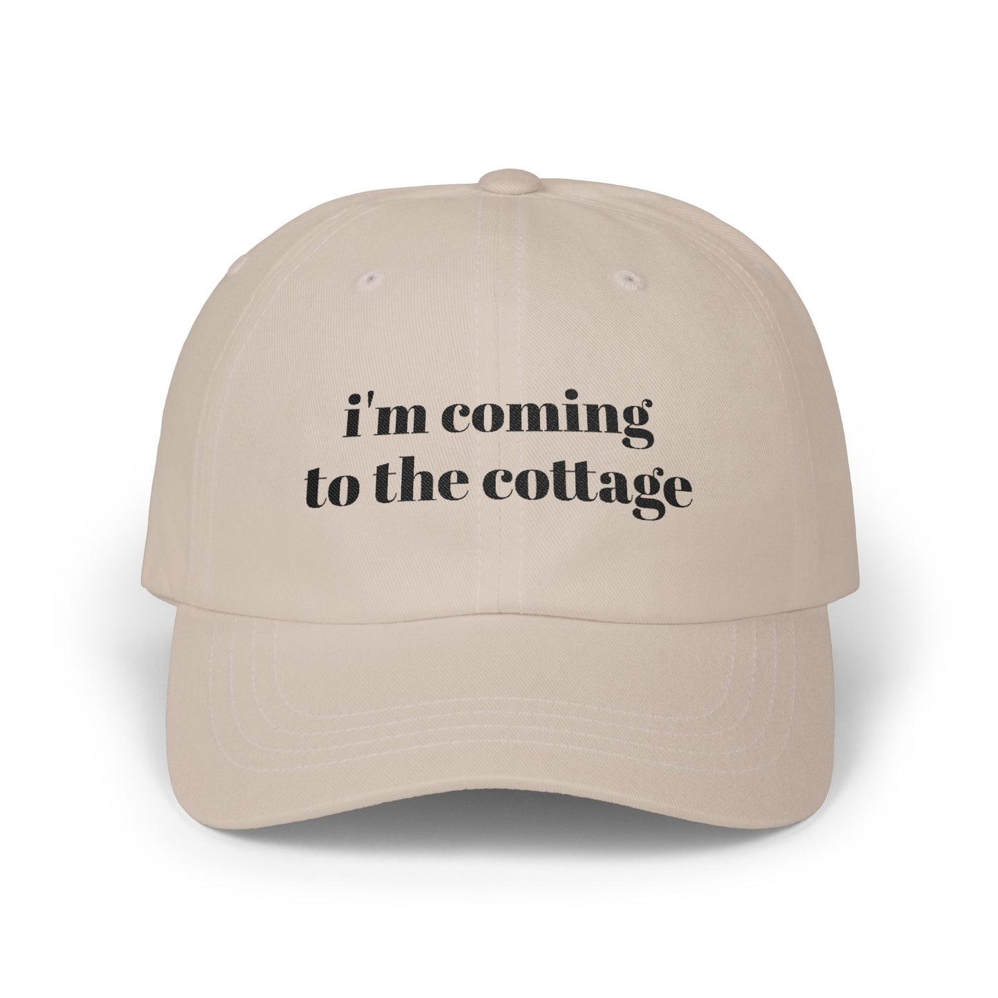 I'm Coming to the Cottage Dad Cap