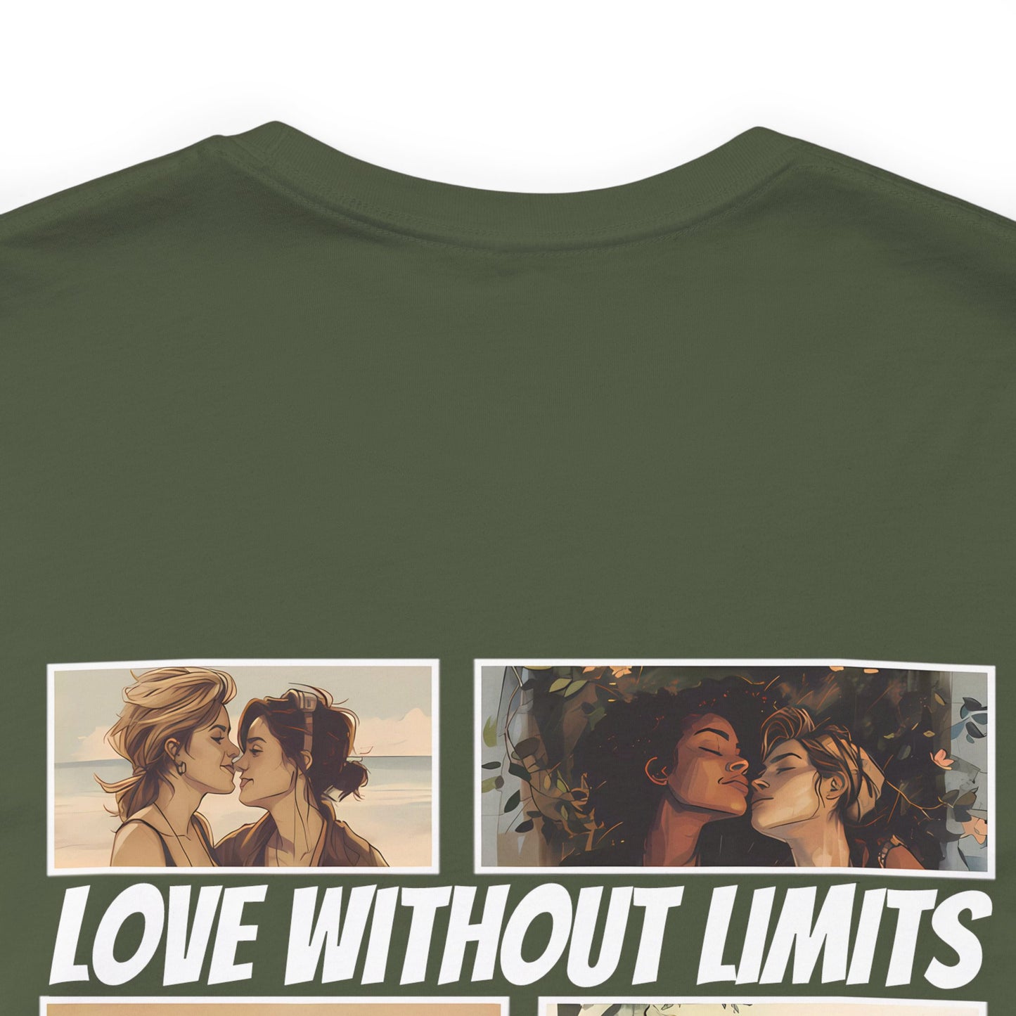 Love Without Limits - Girls - Unisex T-Shirt - T-Shirt - Ash - | The Lucky Wombat