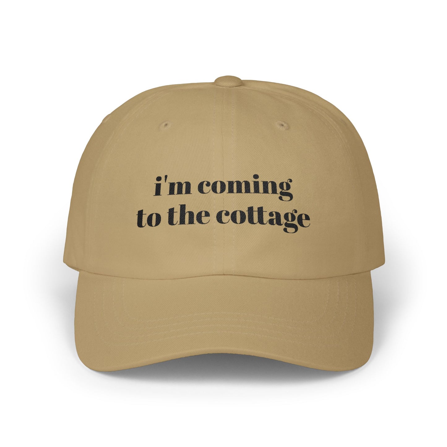 I'm Coming to the Cottage Dad Cap