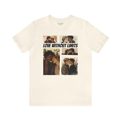 Love Without Limits - Boys - Unisex T-Shirt - T-Shirt - Natural The Lucky Wombat