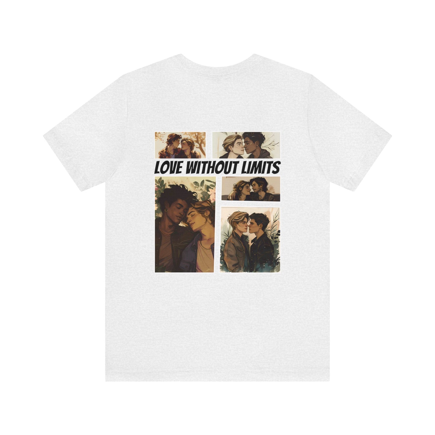 Love Without Limits - Boys - Unisex T-Shirt - T-Shirt - Ash The Lucky Wombat