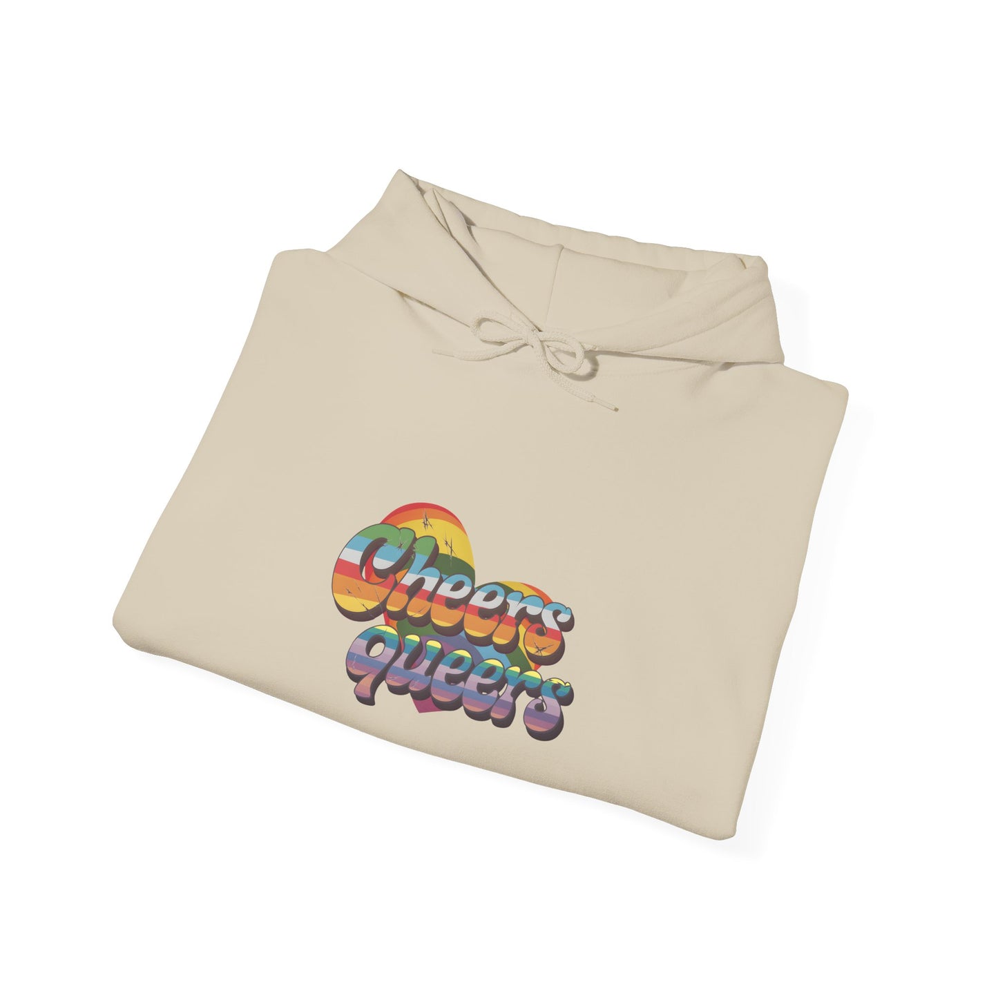 Cheers Queers Hoodie - A Bold Celebration of Pride