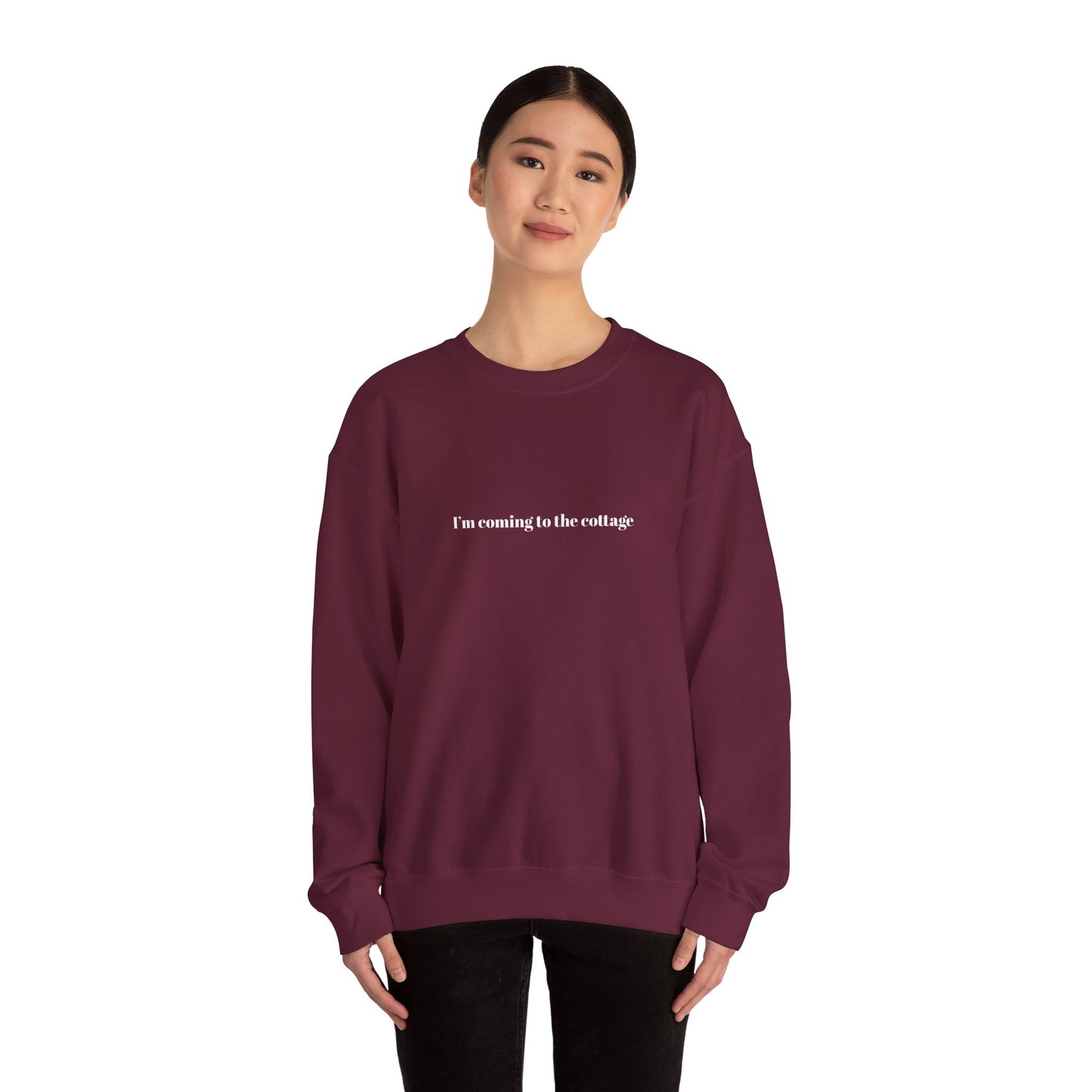 I’m Coming to the Cottage Sweatshirt - Heated Rivalry Quote Crewneck