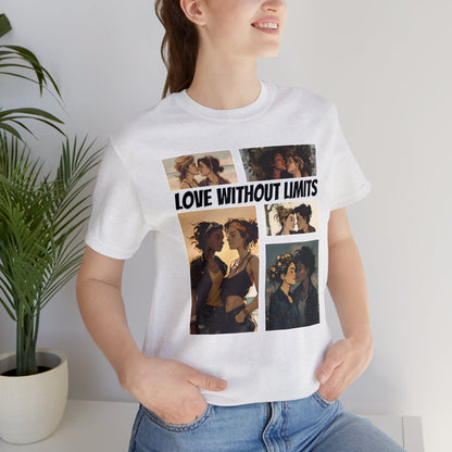 Love Without Limits - Girls - Unisex T-Shirt - T-Shirt - Ash - | The Lucky Wombat