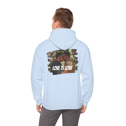 Love Is Love - Bears - Unisex Hoodie - Hoodie - Heather Navy - The Lucky Wombat