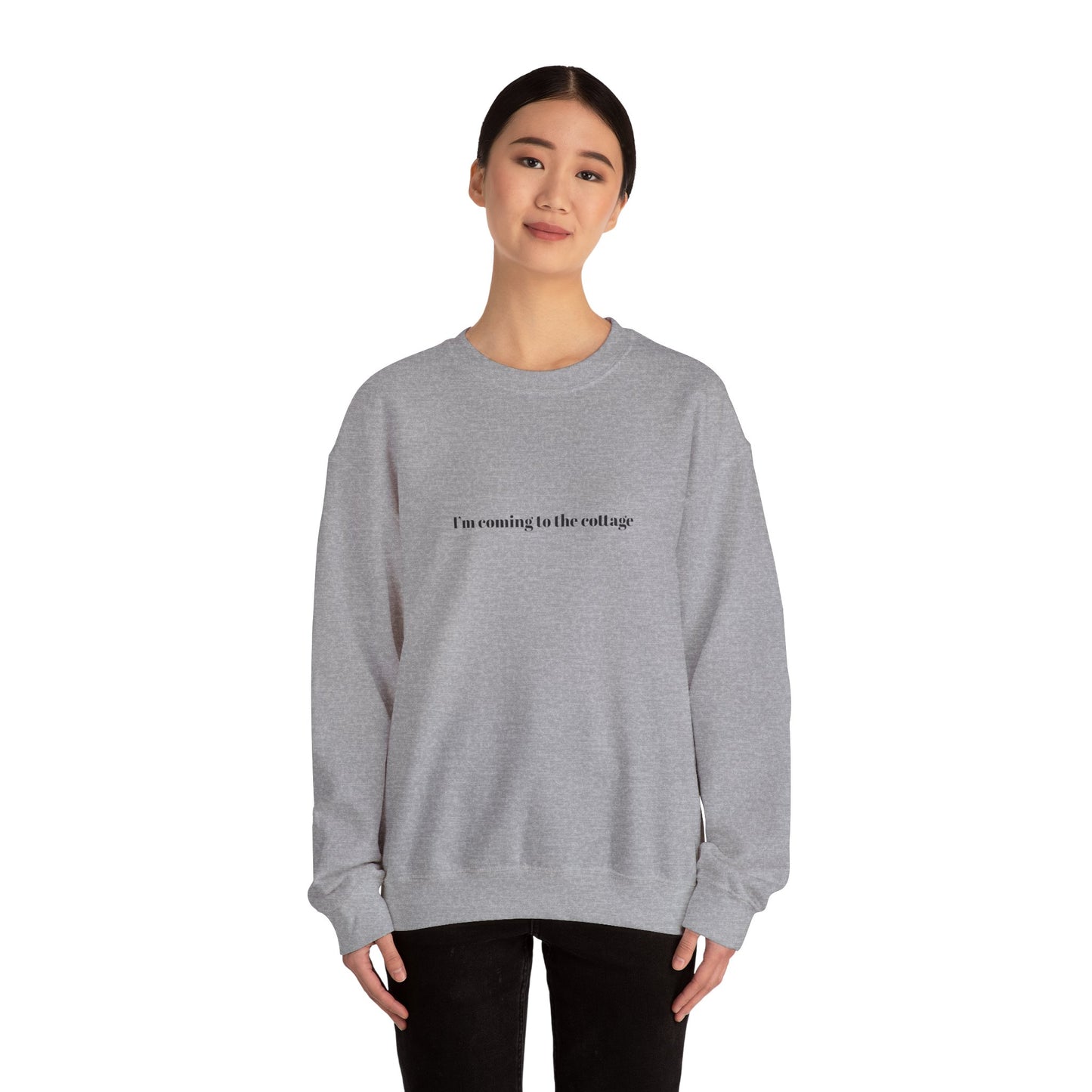 I’m Coming to the Cottage Sweatshirt - Heated Rivalry Quote Crewneck